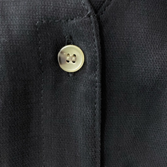 HATCH The Noelle Jumpsuit Maternity Linen Blend Black - Picture 12 of 16